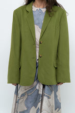 Load image into Gallery viewer, Vintage x ANNE KLEIN Chartreuse Cashmere Blazer (S-L)