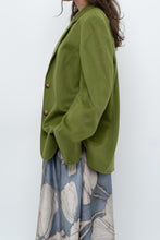 Load image into Gallery viewer, Vintage x ANNE KLEIN Chartreuse Cashmere Blazer (S-L)