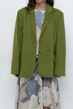 Load image into Gallery viewer, Vintage x ANNE KLEIN Chartreuse Cashmere Blazer (S-L)