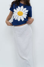 Load image into Gallery viewer, Vintage x Made in Italy x White Linen Maxi Skirt (M, L)