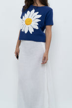 Load image into Gallery viewer, Vintage x Made in Italy x White Linen Maxi Skirt (M, L)