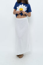 Load image into Gallery viewer, Vintage x Made in Italy x White Linen Maxi Skirt (M, L)