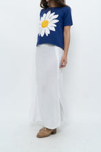 Load image into Gallery viewer, Vintage x Made in Italy x White Linen Maxi Skirt (M, L)