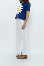 Load image into Gallery viewer, Vintage x Made in Italy x White Linen Maxi Skirt (M, L)