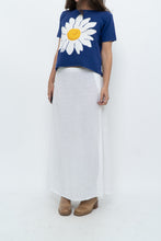 Load image into Gallery viewer, Vintage x Made in Italy x White Linen Maxi Skirt (M, L)