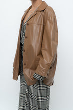 Load image into Gallery viewer, DANIER x Vintage x Tan Leather Jacket (XS-M)