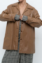 Load image into Gallery viewer, DANIER x Vintage x Tan Leather Jacket (XS-M)