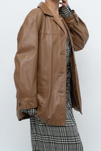 Load image into Gallery viewer, DANIER x Vintage x Tan Leather Jacket (XS-M)