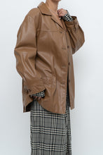 Load image into Gallery viewer, DANIER x Vintage x Tan Leather Jacket (XS-M)