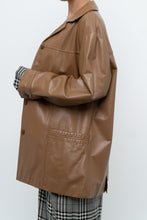 Load image into Gallery viewer, DANIER x Vintage x Tan Leather Jacket (XS-M)