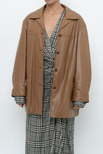 Load image into Gallery viewer, DANIER x Vintage x Tan Leather Jacket (XS-M)