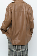 Load image into Gallery viewer, DANIER x Vintage x Tan Leather Jacket (XS-M)