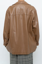 Load image into Gallery viewer, DANIER x Vintage x Tan Leather Jacket (XS-M)