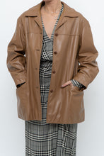 Load image into Gallery viewer, DANIER x Vintage x Tan Leather Jacket (XS-M)