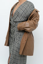 Load image into Gallery viewer, RAG &amp; BONE x Plaid Soft Long Sleeve Dress (S, M)