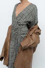 Load image into Gallery viewer, RAG &amp; BONE x Plaid Soft Long Sleeve Dress (S, M)