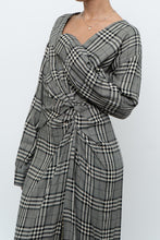 Load image into Gallery viewer, RAG &amp; BONE x Plaid Soft Long Sleeve Dress (S, M)