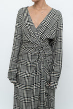Load image into Gallery viewer, RAG &amp; BONE x Plaid Soft Long Sleeve Dress (S, M)