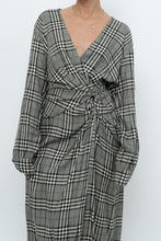 Load image into Gallery viewer, RAG &amp; BONE x Plaid Soft Long Sleeve Dress (S, M)