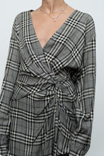 Load image into Gallery viewer, RAG &amp; BONE x Plaid Soft Long Sleeve Dress (S, M)