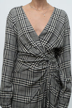Load image into Gallery viewer, RAG &amp; BONE x Plaid Soft Long Sleeve Dress (S, M)