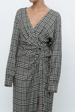 Load image into Gallery viewer, RAG &amp; BONE x Plaid Soft Long Sleeve Dress (S, M)