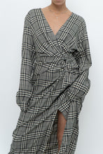 Load image into Gallery viewer, RAG &amp; BONE x Plaid Soft Long Sleeve Dress (S, M)