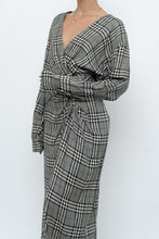 Load image into Gallery viewer, RAG &amp; BONE x Plaid Soft Long Sleeve Dress (S, M)
