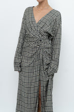 Load image into Gallery viewer, RAG &amp; BONE x Plaid Soft Long Sleeve Dress (S, M)