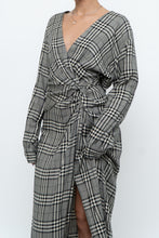 Load image into Gallery viewer, RAG &amp; BONE x Plaid Soft Long Sleeve Dress (S, M)
