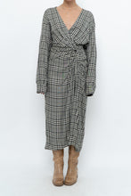 Load image into Gallery viewer, RAG &amp; BONE x Plaid Soft Long Sleeve Dress (S, M)