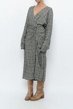 Load image into Gallery viewer, RAG &amp; BONE x Plaid Soft Long Sleeve Dress (S, M)
