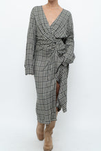 Load image into Gallery viewer, RAG &amp; BONE x Plaid Soft Long Sleeve Dress (S, M)