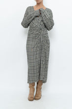 Load image into Gallery viewer, RAG &amp; BONE x Plaid Soft Long Sleeve Dress (S, M)