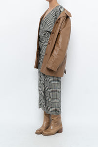RAG & BONE x Plaid Soft Long Sleeve Dress (S, M)