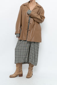 DANIER x Vintage x Tan Leather Jacket (XS-M)