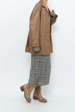 Load image into Gallery viewer, DANIER x Vintage x Tan Leather Jacket (XS-M)