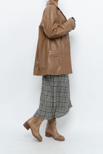 Load image into Gallery viewer, DANIER x Vintage x Tan Leather Jacket (XS-M)