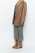 Load image into Gallery viewer, DANIER x Vintage x Tan Leather Jacket (XS-M)