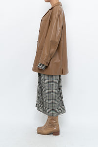 DANIER x Vintage x Tan Leather Jacket (XS-M)