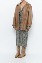 Load image into Gallery viewer, DANIER x Vintage x Tan Leather Jacket (XS-M)
