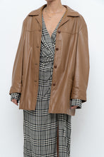 Load image into Gallery viewer, DANIER x Vintage x Tan Leather Jacket (XS-M)