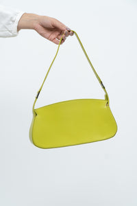 Vintage x ARNOLD CHURGIN Neon Green Leather Purse