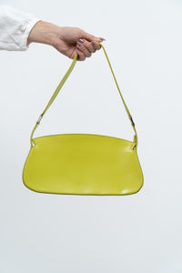 Vintage x ARNOLD CHURGIN Neon Green Leather Purse
