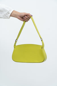 Vintage x ARNOLD CHURGIN Neon Green Leather Purse