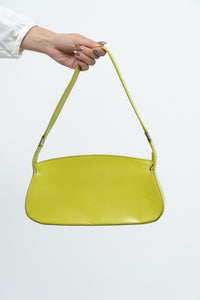 Vintage x ARNOLD CHURGIN Neon Green Leather Purse