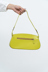 Vintage x ARNOLD CHURGIN Neon Green Leather Purse