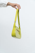 Load image into Gallery viewer, Vintage x ARNOLD CHURGIN Neon Green Leather Purse