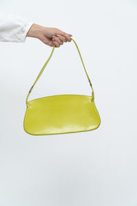 Vintage x ARNOLD CHURGIN Neon Green Leather Purse