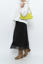 Load image into Gallery viewer, Vintage x Black Polkadot Frilly Midi Skirt (M, L)